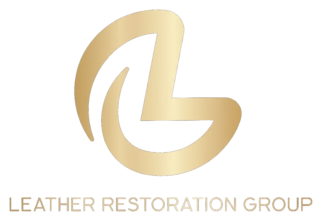 Leather Restoration Group gold monogram logo
